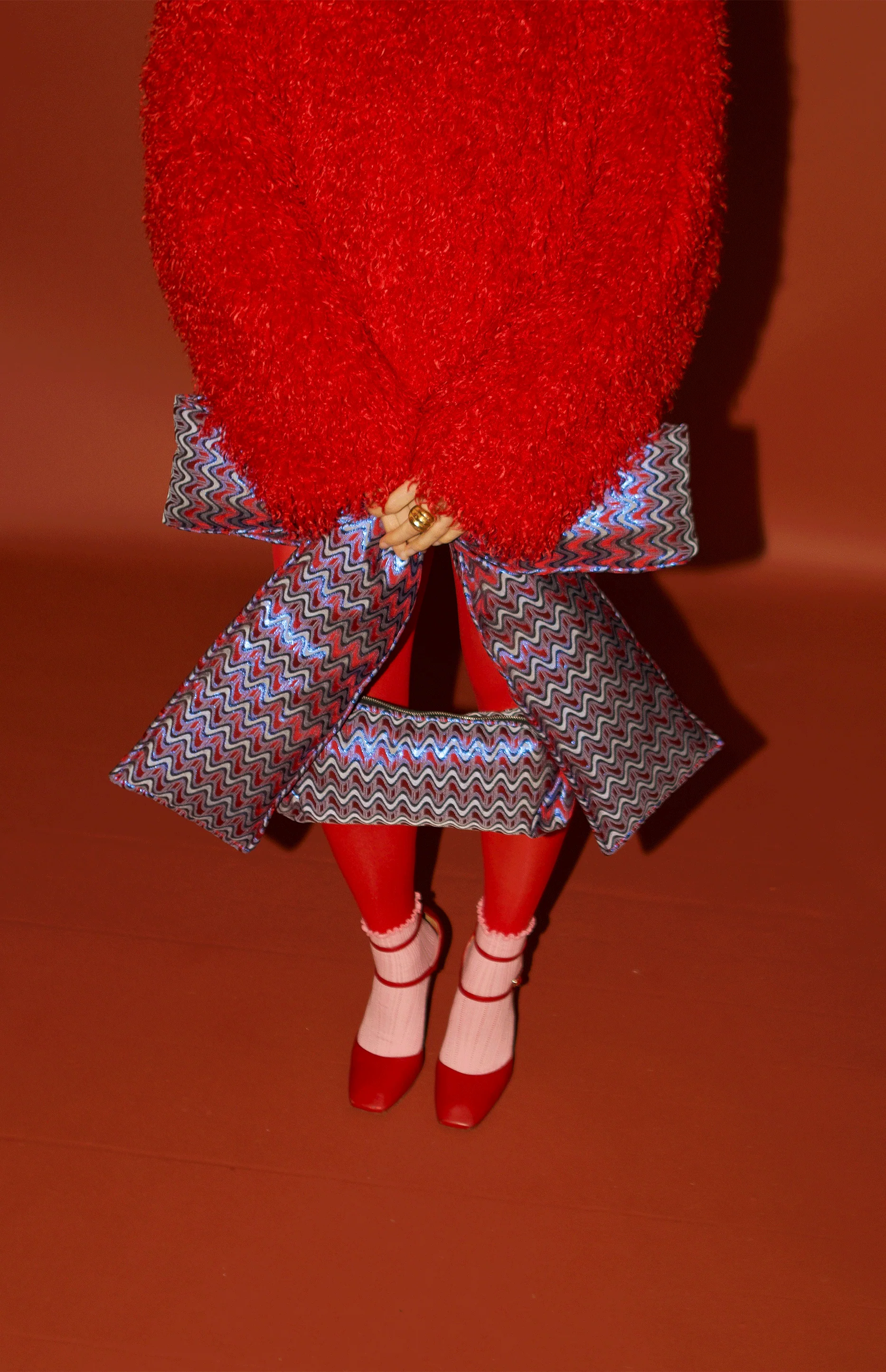 Boogie Bow Bag Red