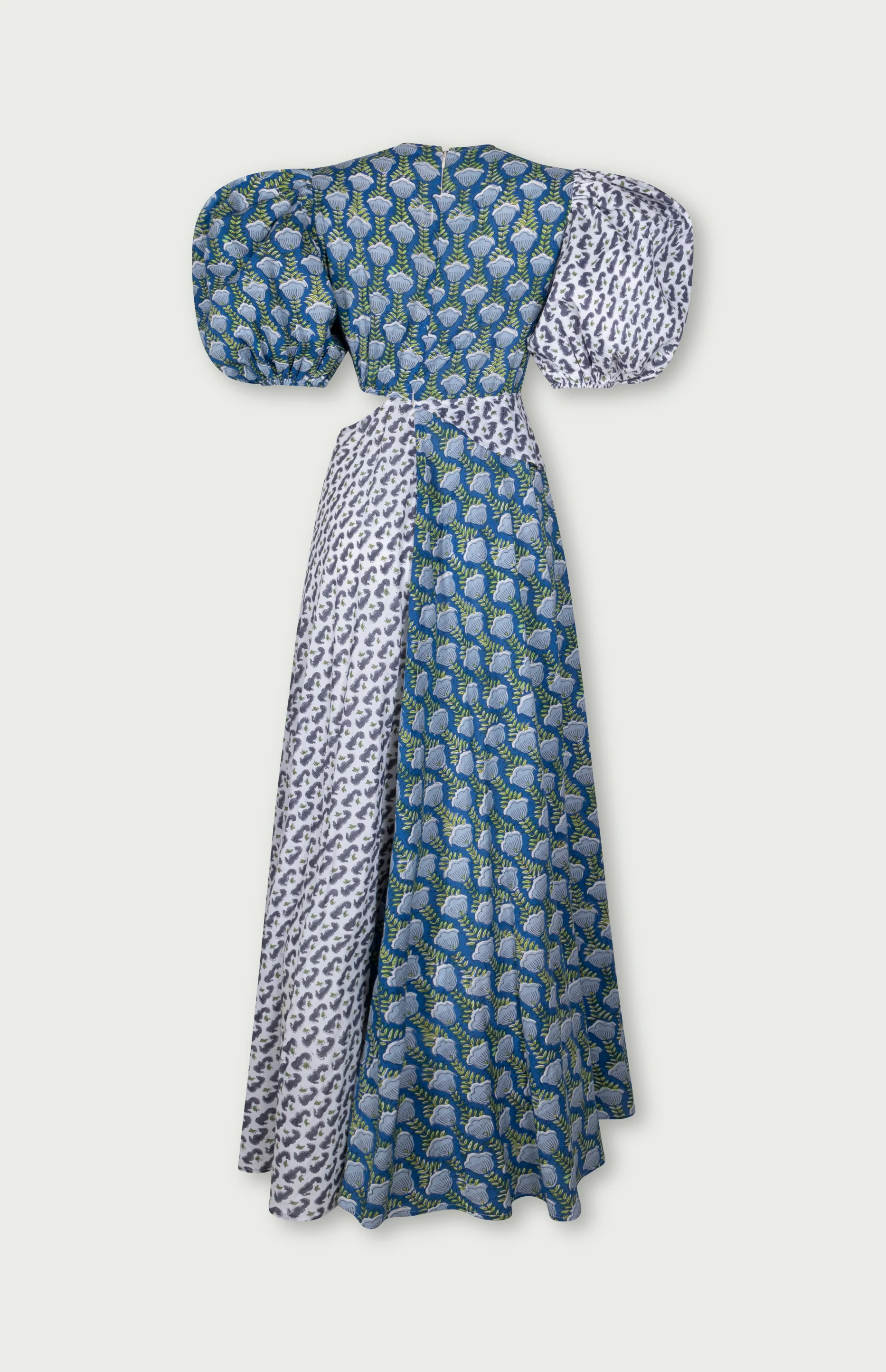 Chloe Dress Blue - Image 7