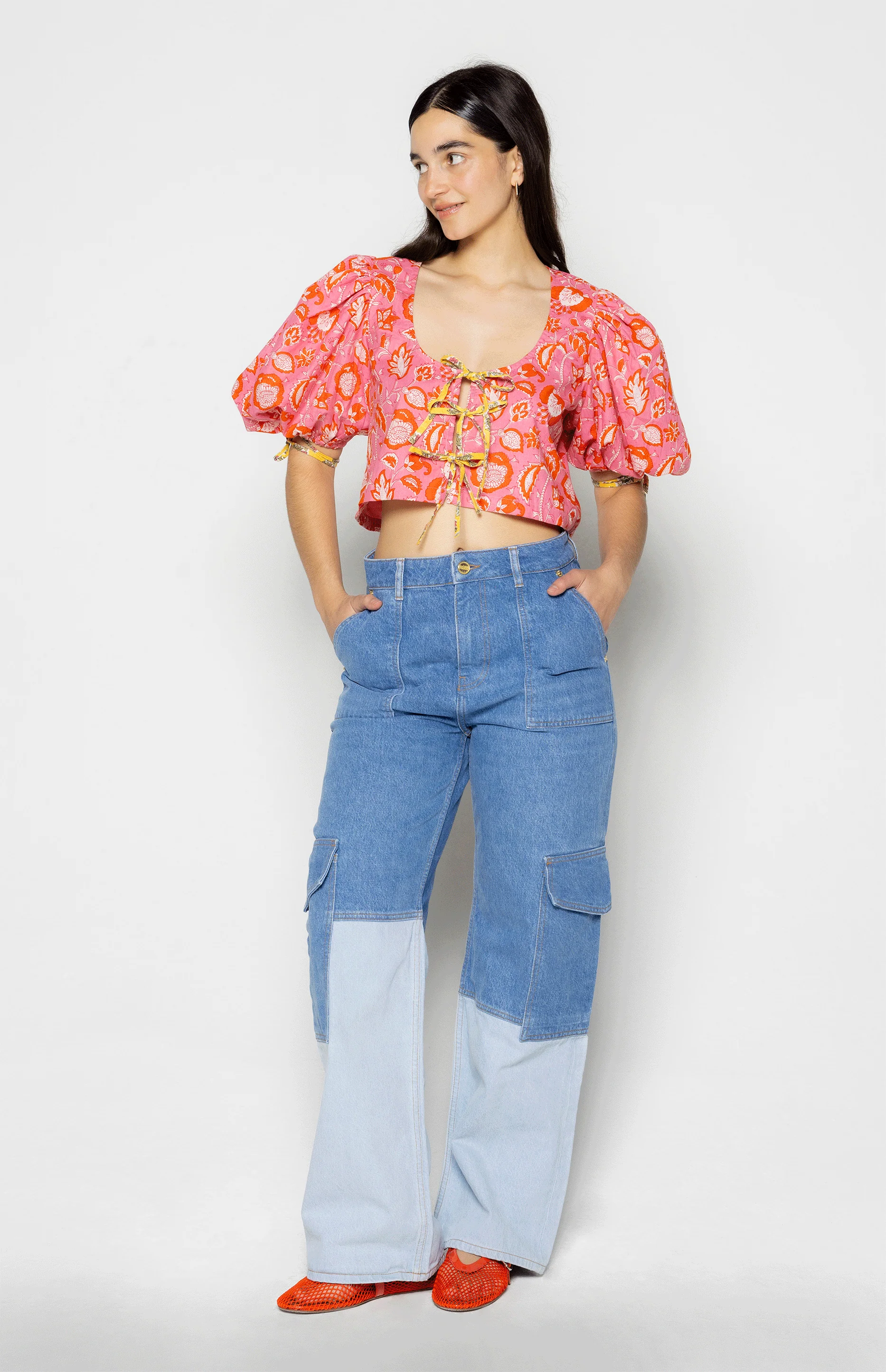 Clementine Fuchsia Top