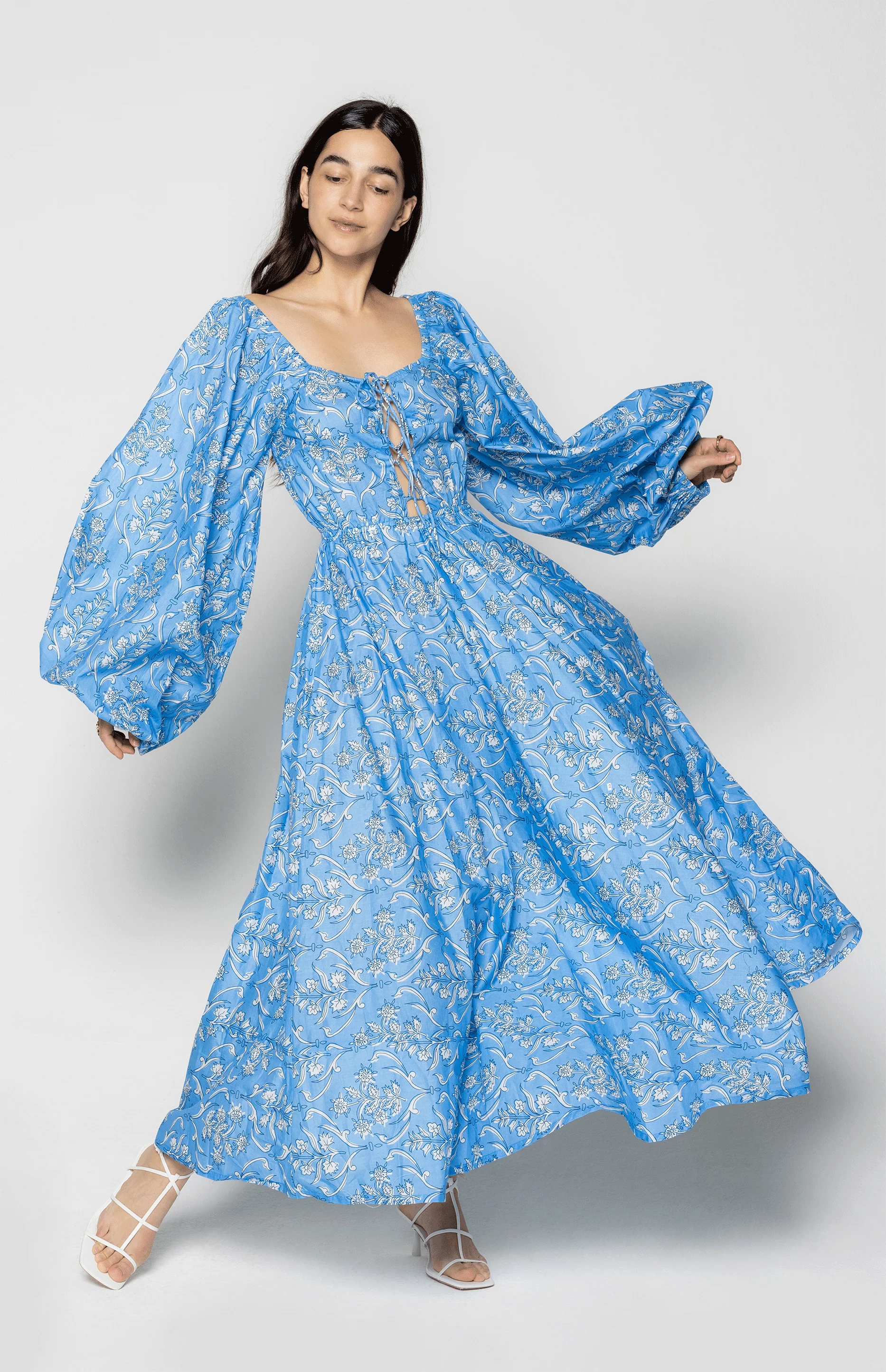 Duchess Dress Blue - Image 3