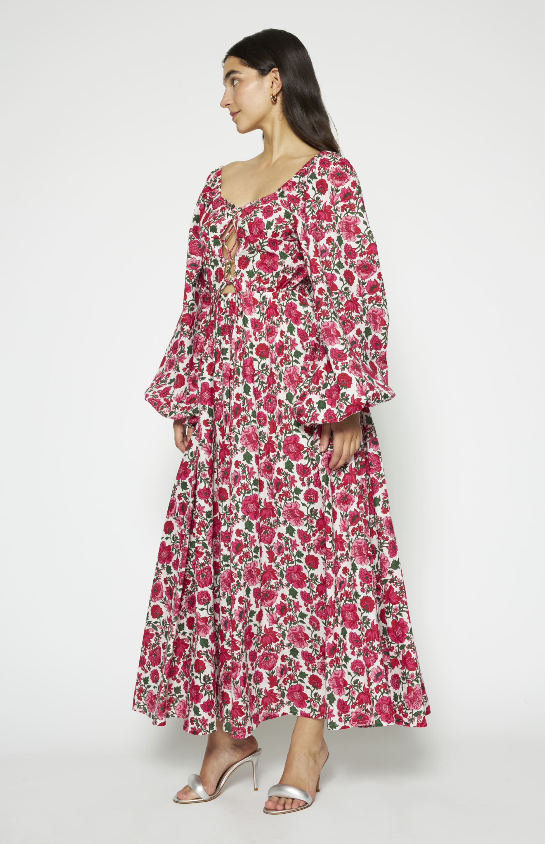 Duchess Dress Fuchsia - Image 5
