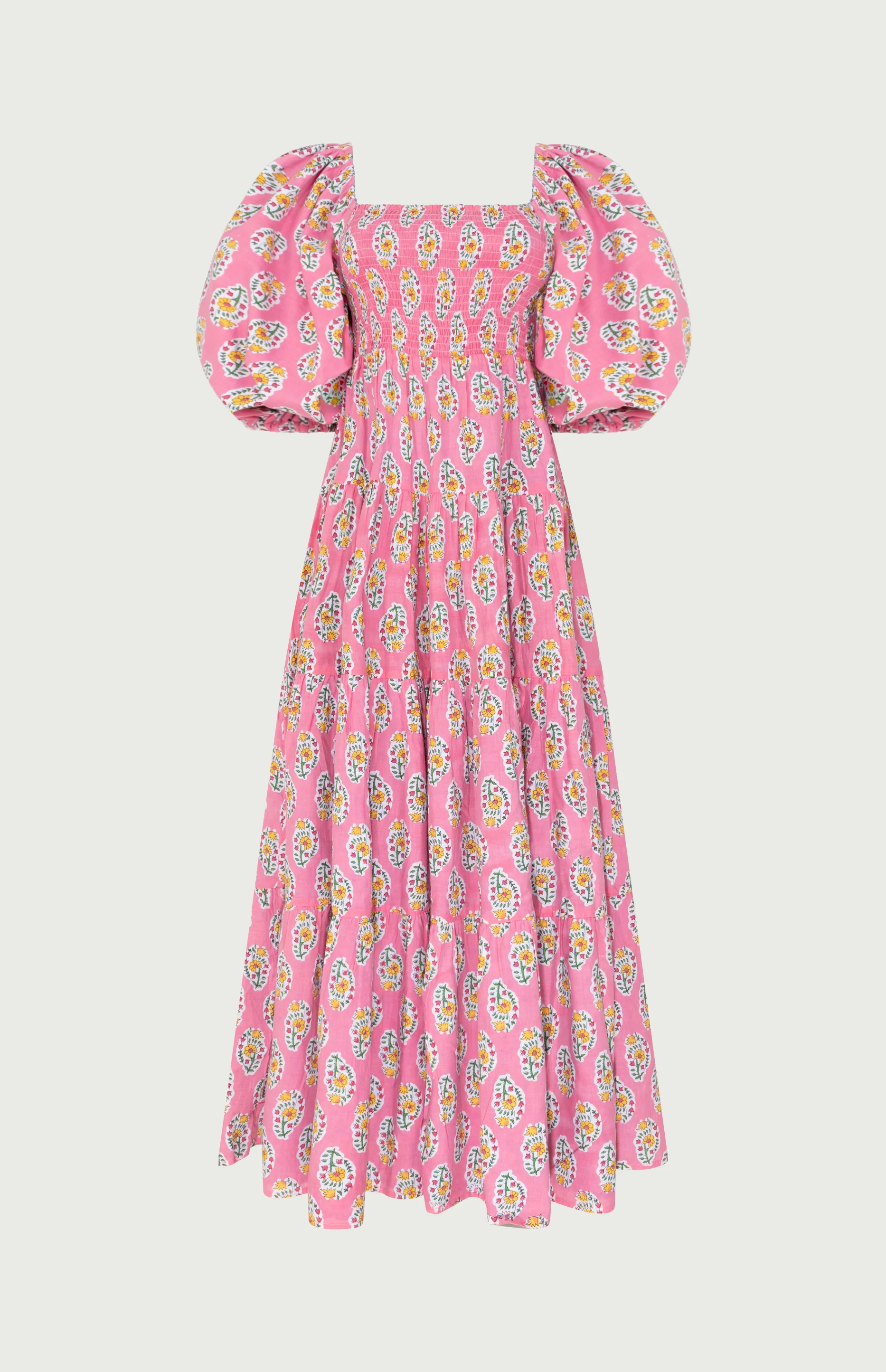 Ivory Reversible Dress Pink - Image 4