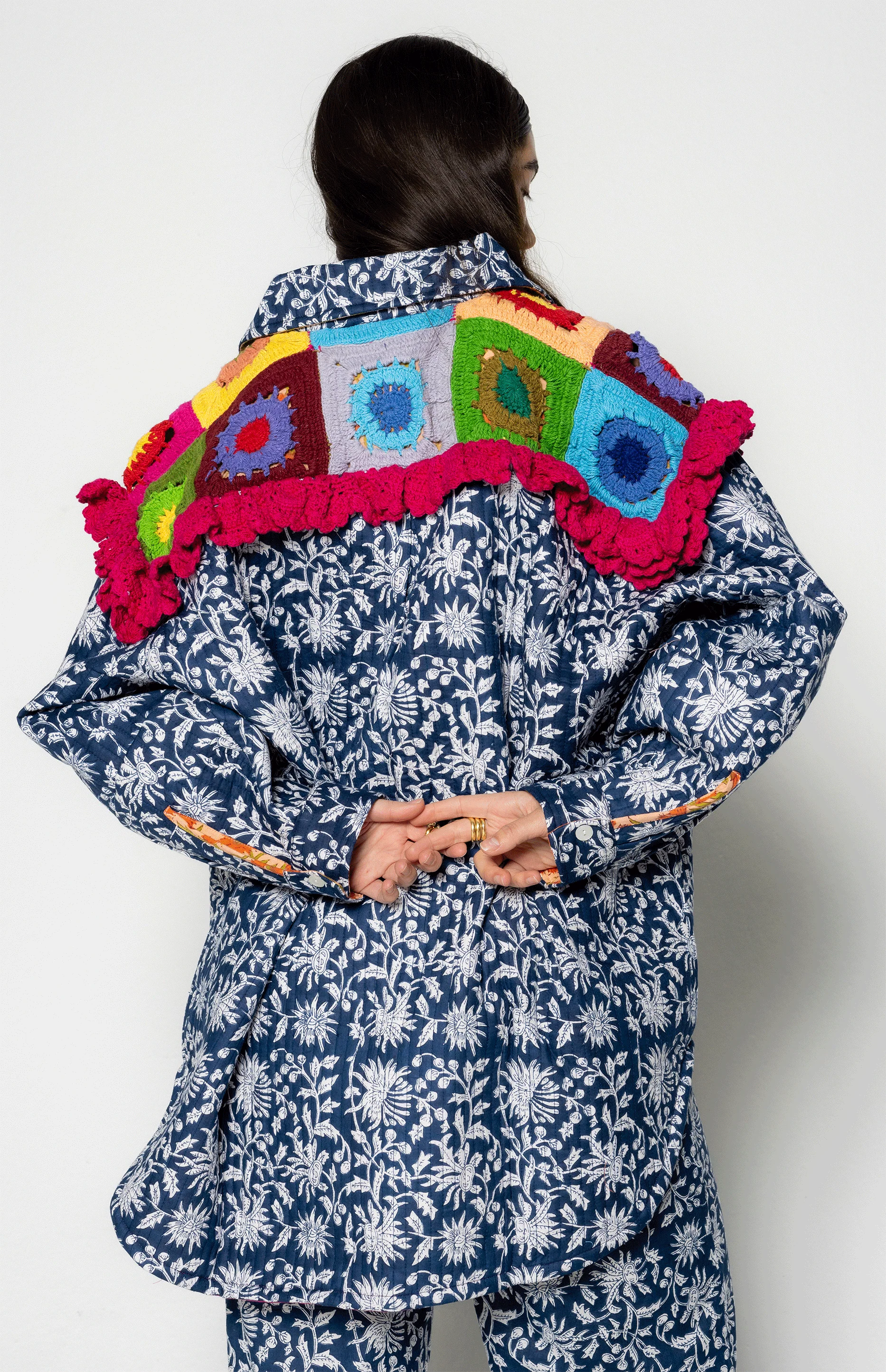 Lily Shirt Jacket Skyblue - Image 6