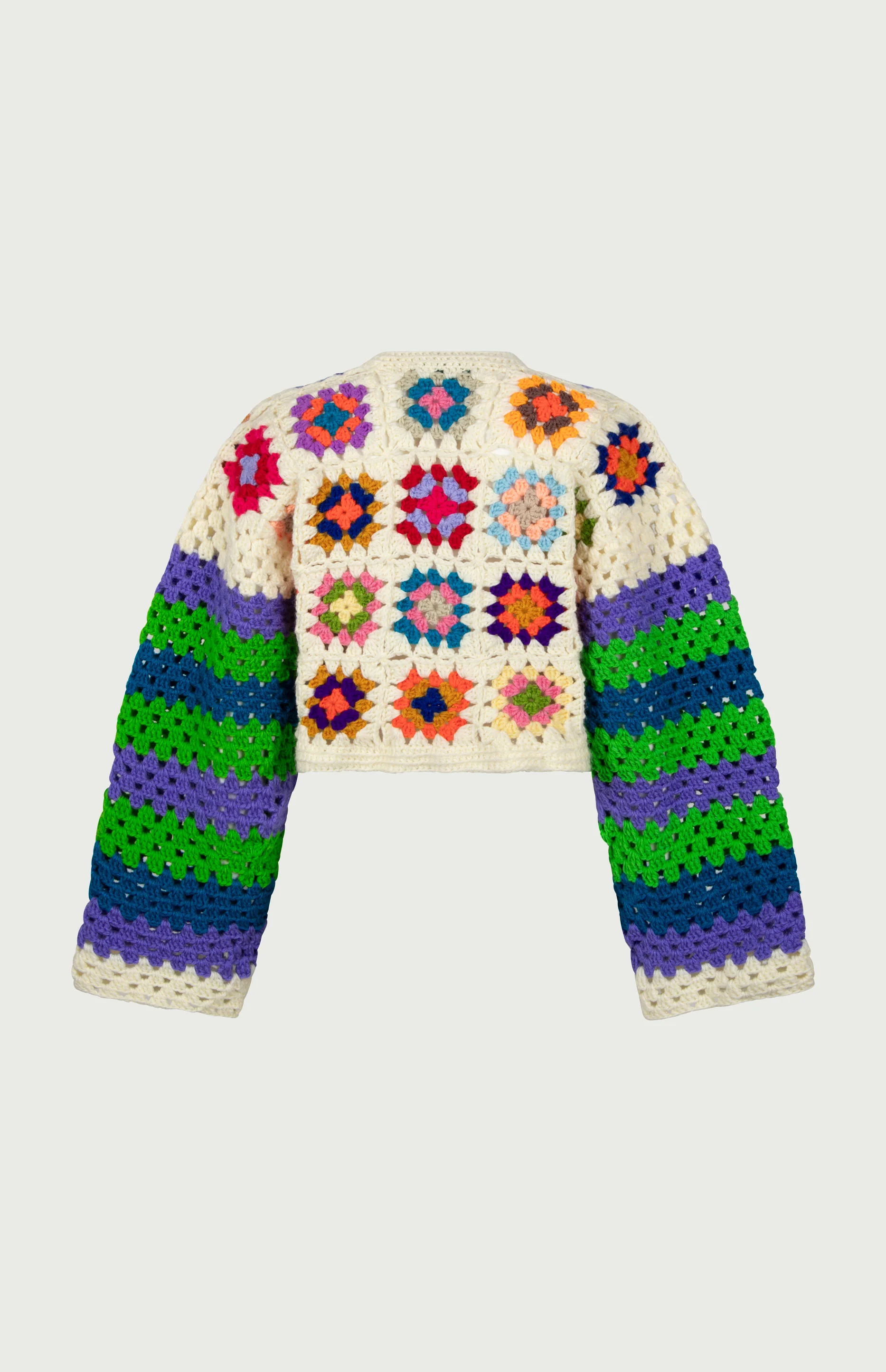 Lina Crochet Cardigan White - Image 4