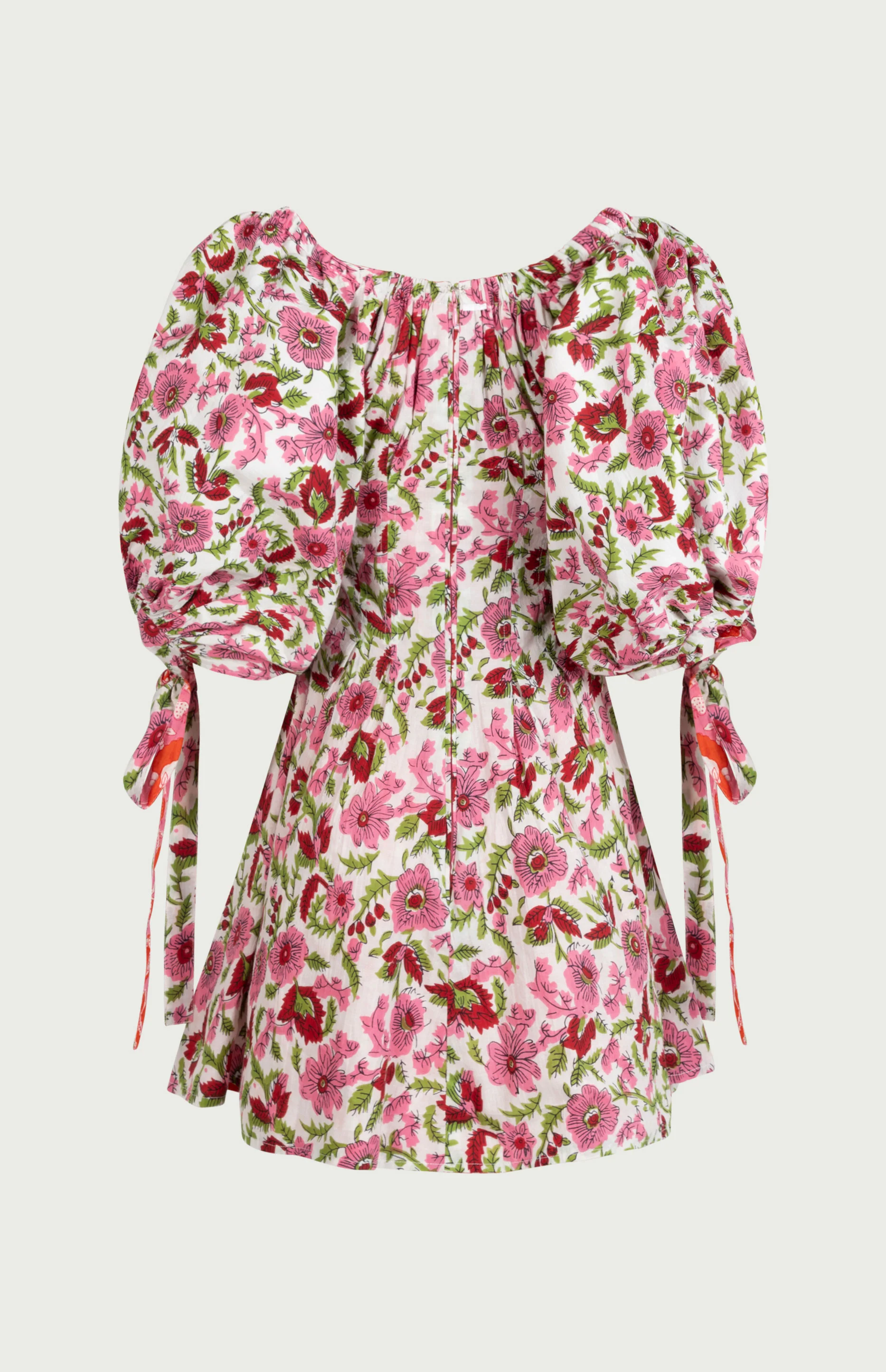Rose Reversible Mini Dress Pink - Image 7